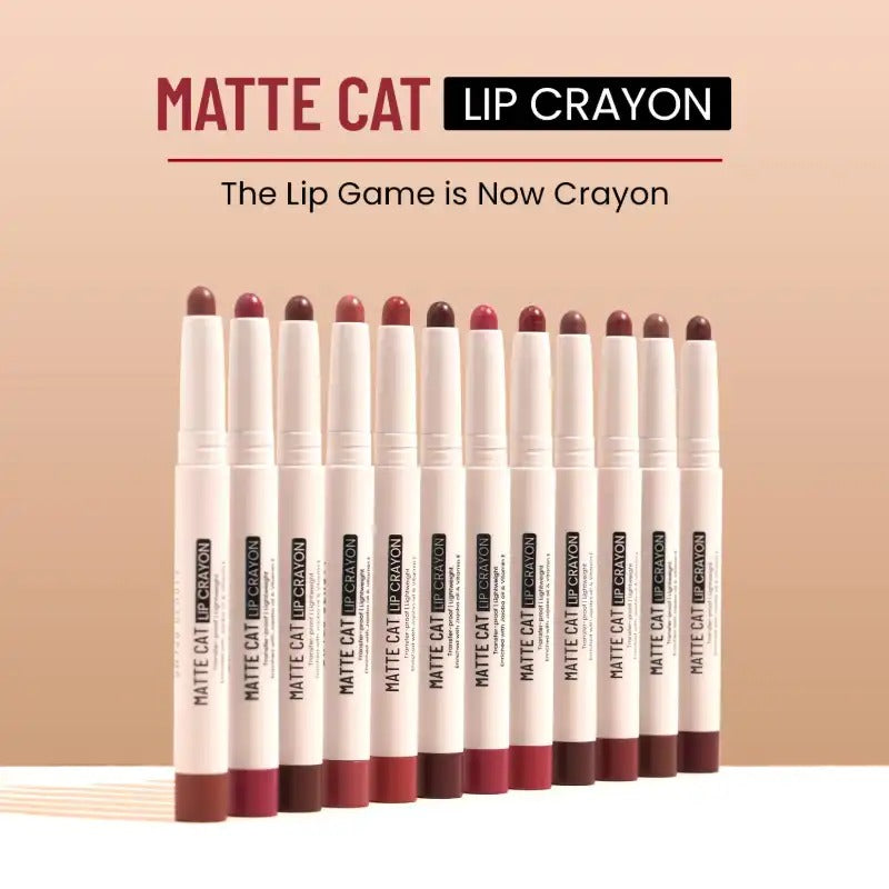 Swiss Beauty MATTE CAT LIP CRAYON - Shade 07