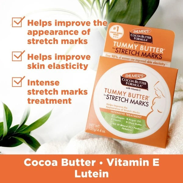 Palmer's  Cocoa Butter Tummy Butter for Pregnancy Stretch Marks (125g)