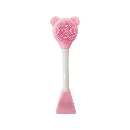Silicone Face Mask Applicator baby pink