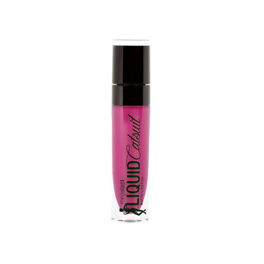 wet n wild MegaLast Liquid Catsuit Matte Lipstick - Nice To Fuchsia