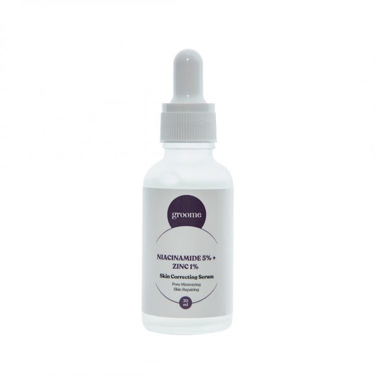 Groome Niacinamide 5% + Zinc 1% Skin Correcting Serum (30ml)