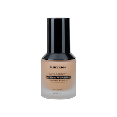 Nirvana Color Face Perfect Liquid Foundation – Light Natural 30ml