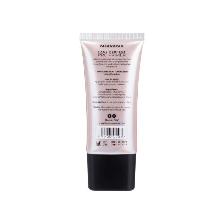 Nirvana Color Perfect Pro Primer Price in Bangladesh - Shop at Nokkhotro