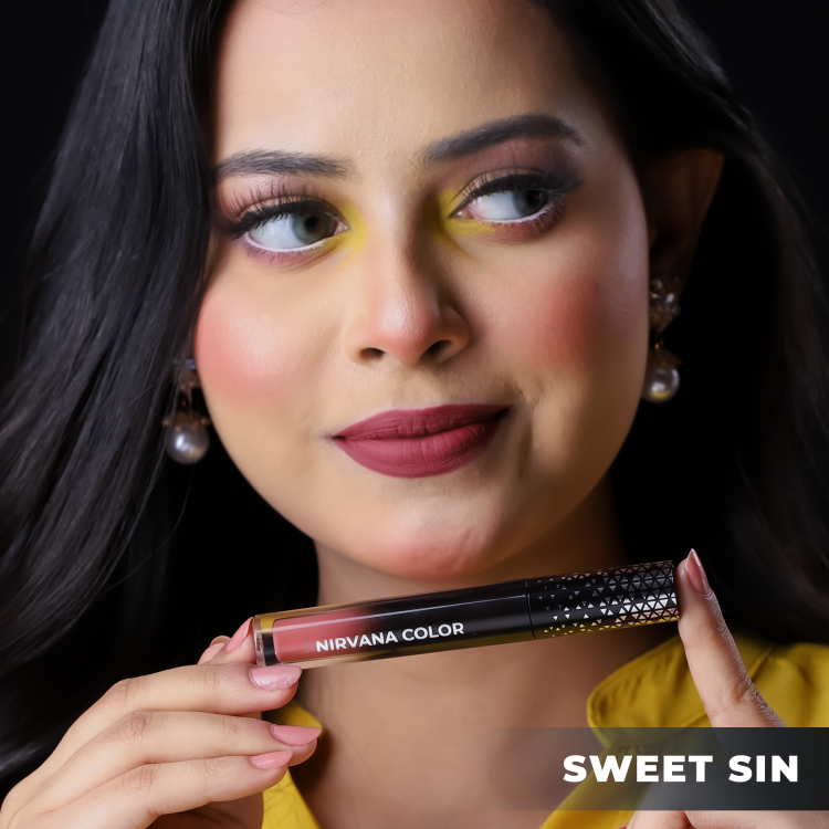 Nirvana Color Liquid Matte Lipstick – Sweet Sin L06