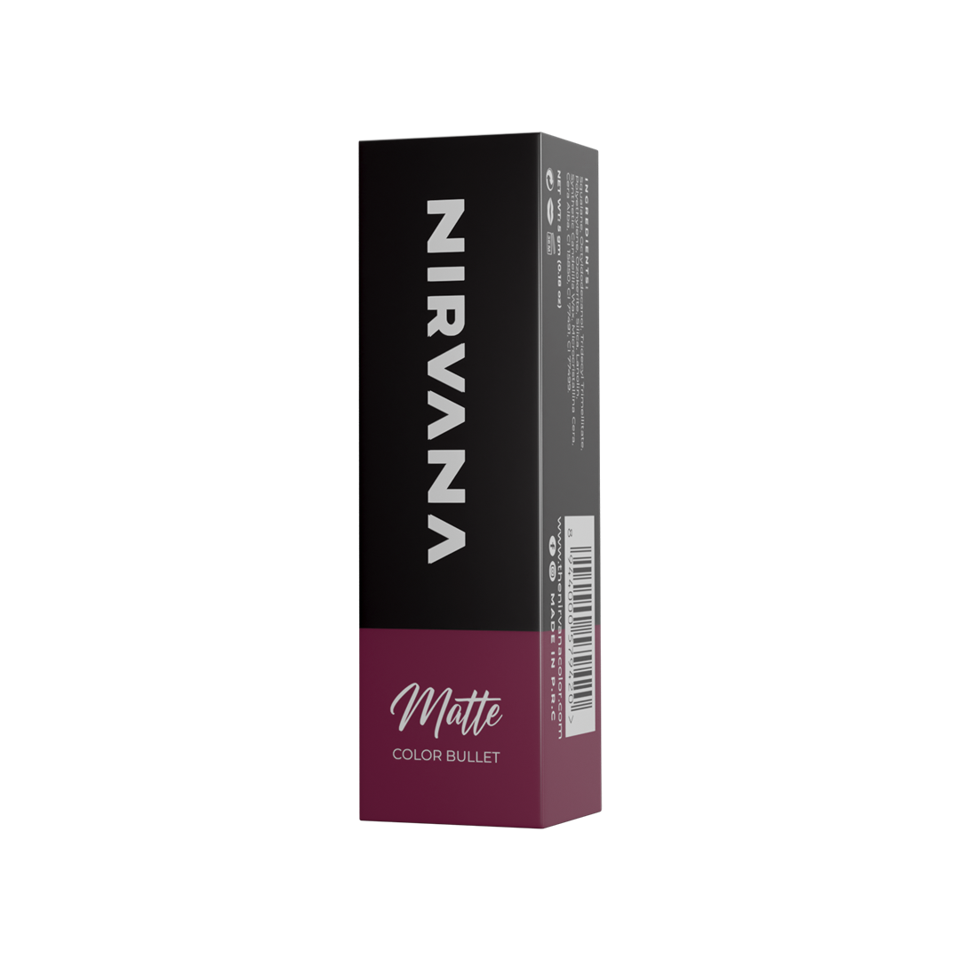 Nirvana Color Matte Bullet Lipstick – Berry Lips  B01