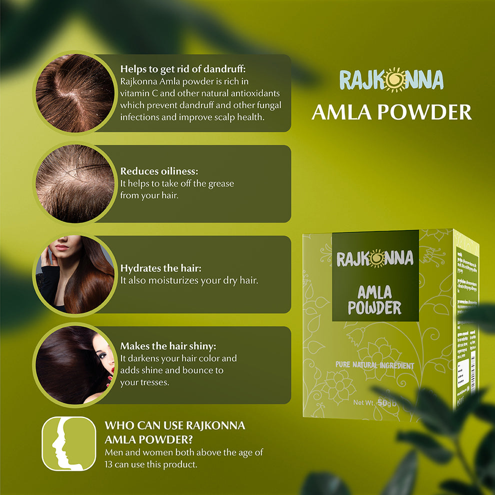 Buy Rajkonna Amla Powder Online in Bangladesh - Nokkhotro