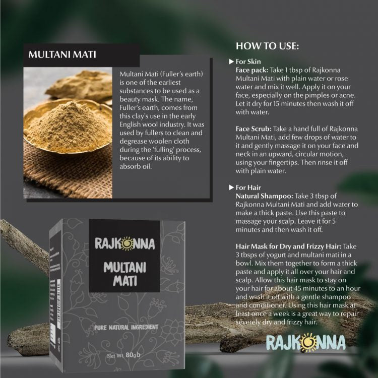 Rajkonna Multani Mati (80gm)